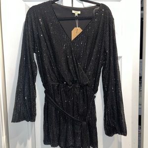 Sequin romper. Super cute & comfortable!